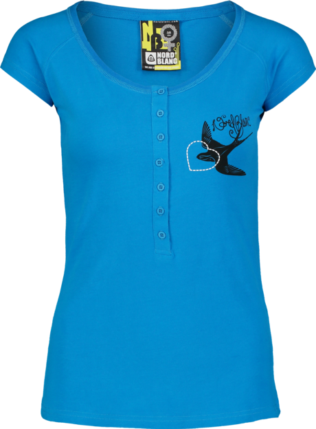 Tricou albastru pentru femei SWALLE