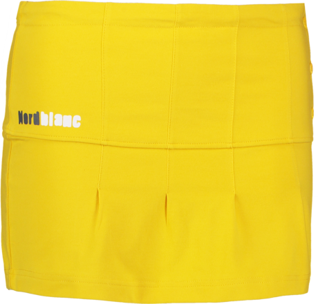 Fustă elastică tricotată galbenă pentru femei JESSIE - NBSSL2470