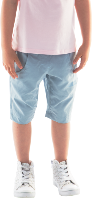 Pantaloni scurți ultra-ușori albaștri outdoor pentru copii HOMEY