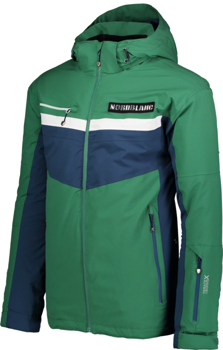 Jachetă de schi verde pentru bărbați SWORD