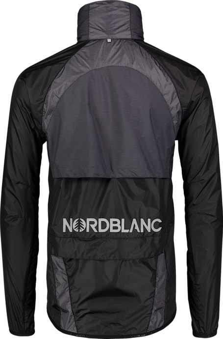 Jachetă ultra-ușoară neagră de ciclism pentru bărbați SUBSIST
