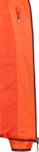 Jachetă matlasată  portocalie pentru bărbați LEASH