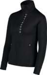 Hanorac din fleece negru cu tehnologia „Power Fleece” pentru femei EXULTANT